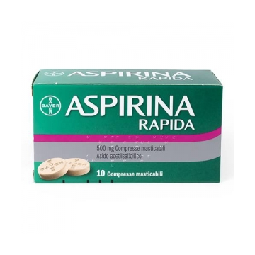 Aspirina rapida 10cprmast500mg
