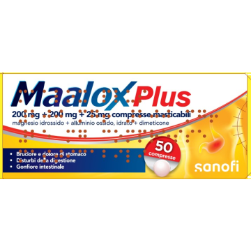 Maalox plus 50cpr mast