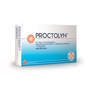 Proctolyn 10supp 0,1mg+10mg