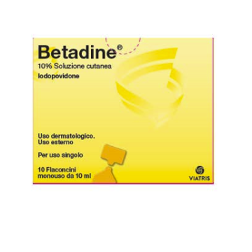 Betadine sol cut 10fl 10ml 10%