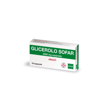 Glicerolo alfa*ad 18supp2250mg