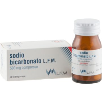 Sodio bicarb*50cpr 500mg fl