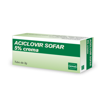 Aciclovir alfa*crema 5% 3g