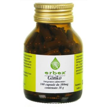 Ginkgo biloba 100 capsule 380 mg