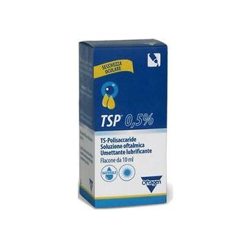 Soluzione oftalmica tsp 0,5% ts polisaccaride flacone 10 ml