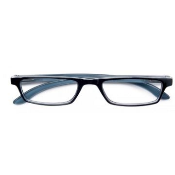 Twins silver trendy occhiale premontato nero/blu +1,00