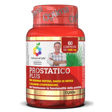 Colours of life prostatico plus 60 compresse 1000 mg