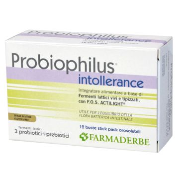 Probiophilus intollerance 12 buste