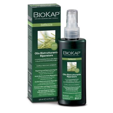 Biokap bellezza olio ristrutturante riparatore 125 ml biosline