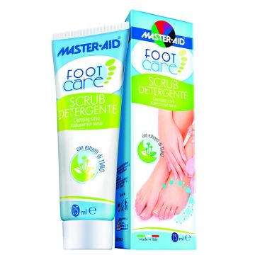 Master-aid footcare detergente scrub per piedi 75 ml l4