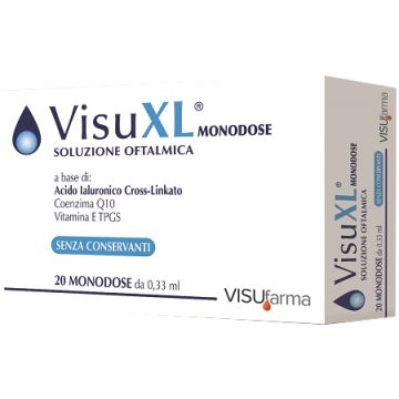 Soluzione oftalmica visuxl 20 contenitori monodose 0,33 ml