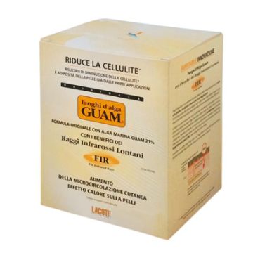 Guam fir fanghi d'alga confezione convenienza con fanghi d'alga guam fir 1 kg + guam crema gel fir 200 ml