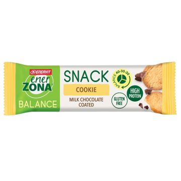 Enerzona snack cookie milk ciocholate 33 g