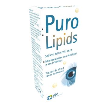 Microemulsione oftalmica puro lipids 10 ml