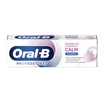 Oralb professional sensibilita' e gengive calm classico collutorio 75 ml