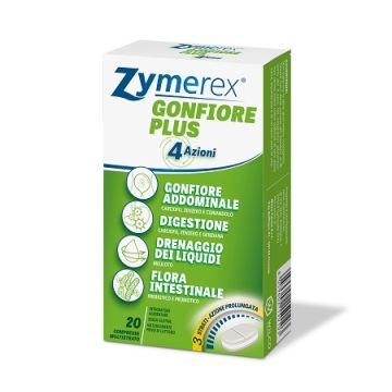 Zymerex gonfiore plus 20 compresse