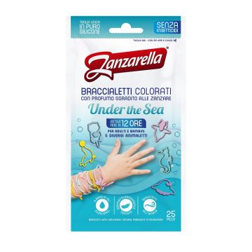 Zanzarella braccialetti under the sea 25 pezzi