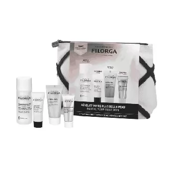 Filorga discovery kit summer 2024 1 micellar solution 50 ml + 1 skin unify intensive 7 ml + 1 hydra hyal cream 15 ml + 1 ncef night mask 15 ml